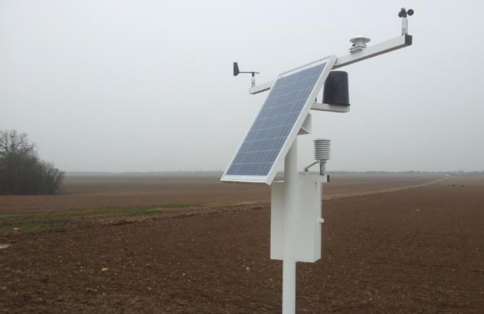 Estación meteorológica agrícola