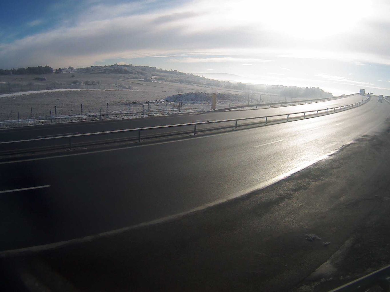 Caméra infrarouge pour aide à la viabilité hivernale