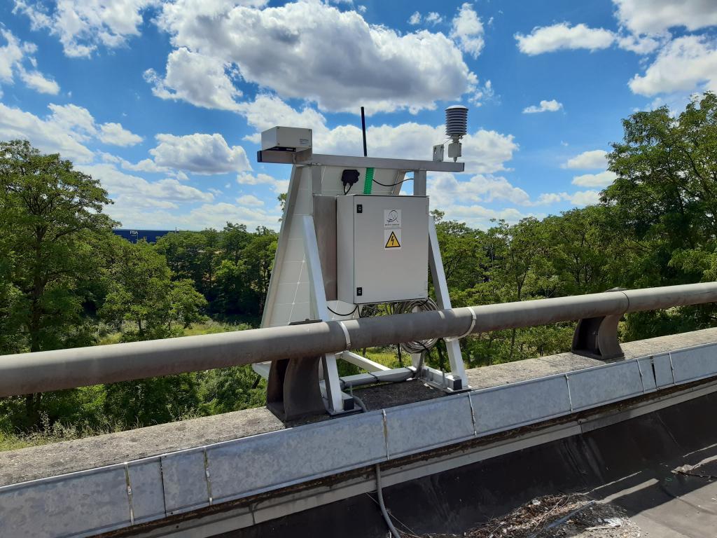 Bridge weather station