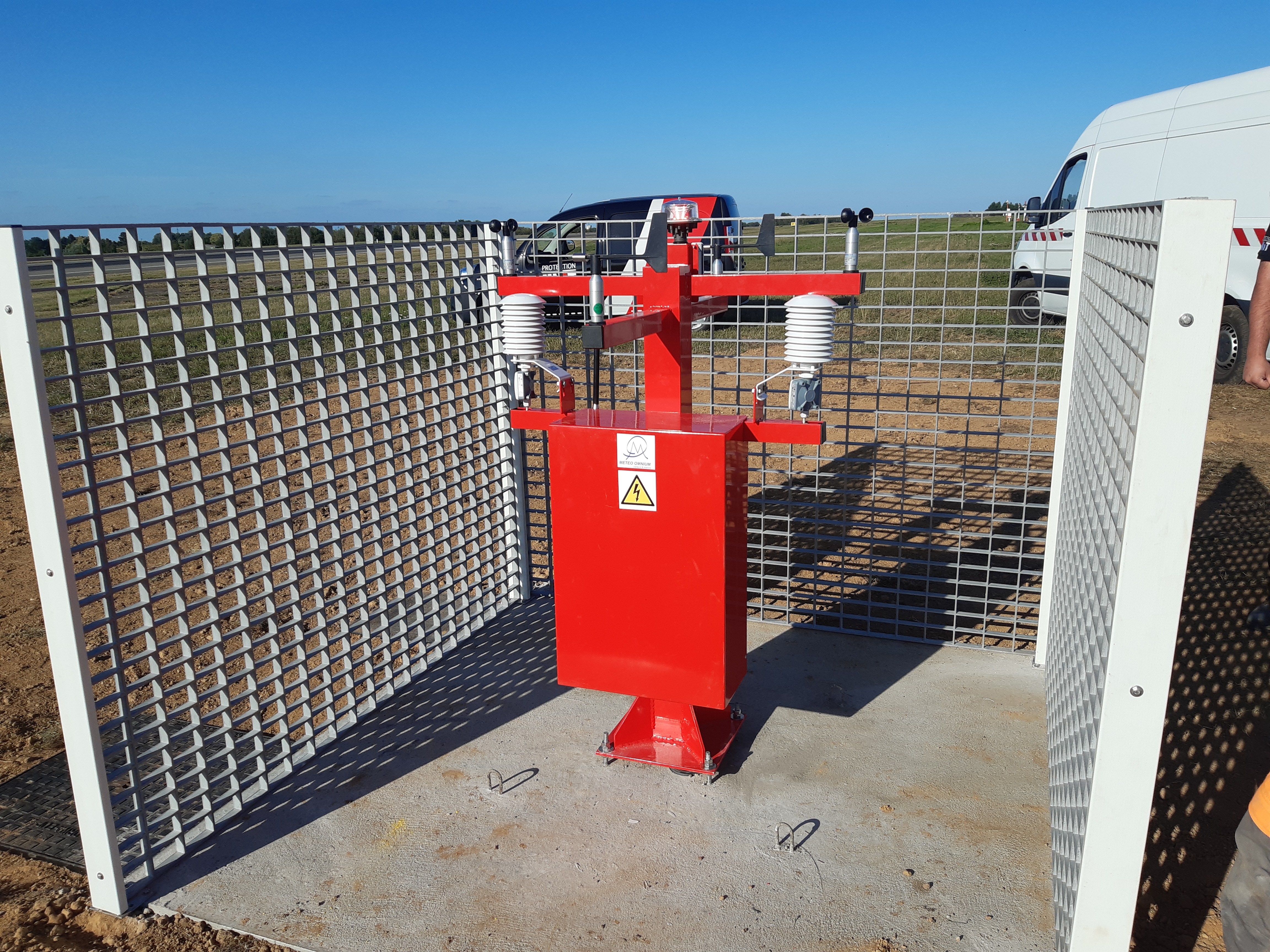 Personal weather station airport