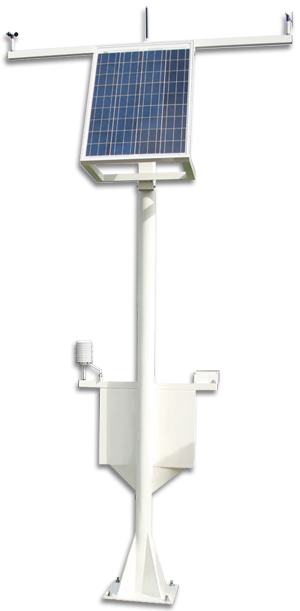 road weather station solar