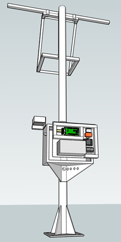 road weather station solar